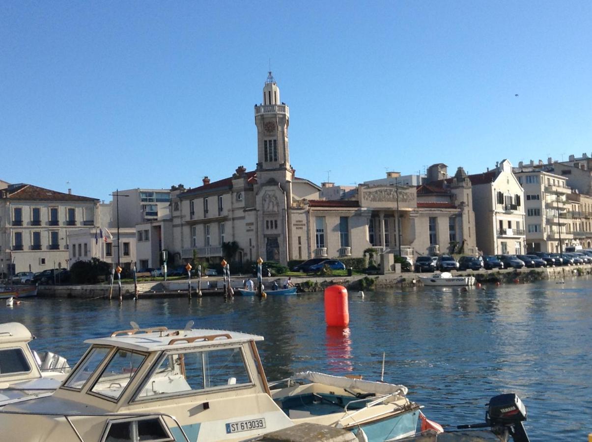 Ferienwohnung Hidden Gem Au Coeur De Sete & Vue Sur Mont St Clair Exterior foto